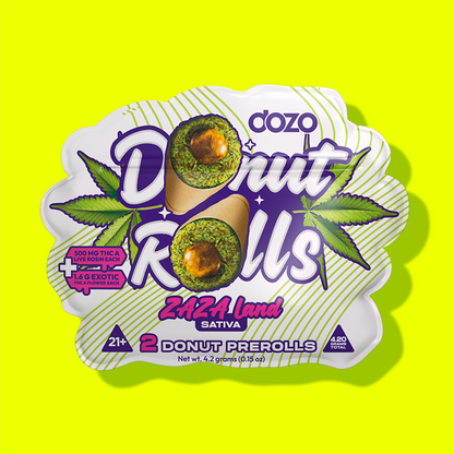 Dozo Donut Prerolls 4.20 g | Zaza Land Lemonade (Sativa)