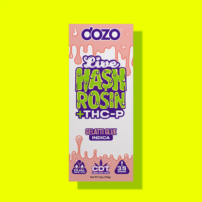 3.5g Dozo Live Hash Rosin THC-P Vape