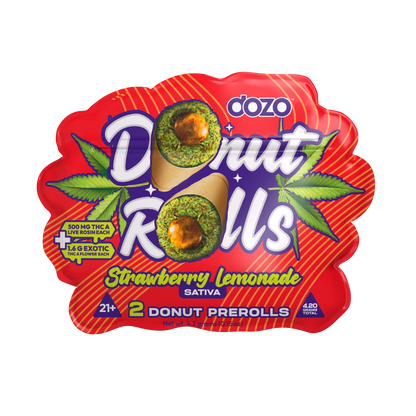 Dozo Donut Prerolls 4.20 g | Strawberry Lemonade (Sativa)